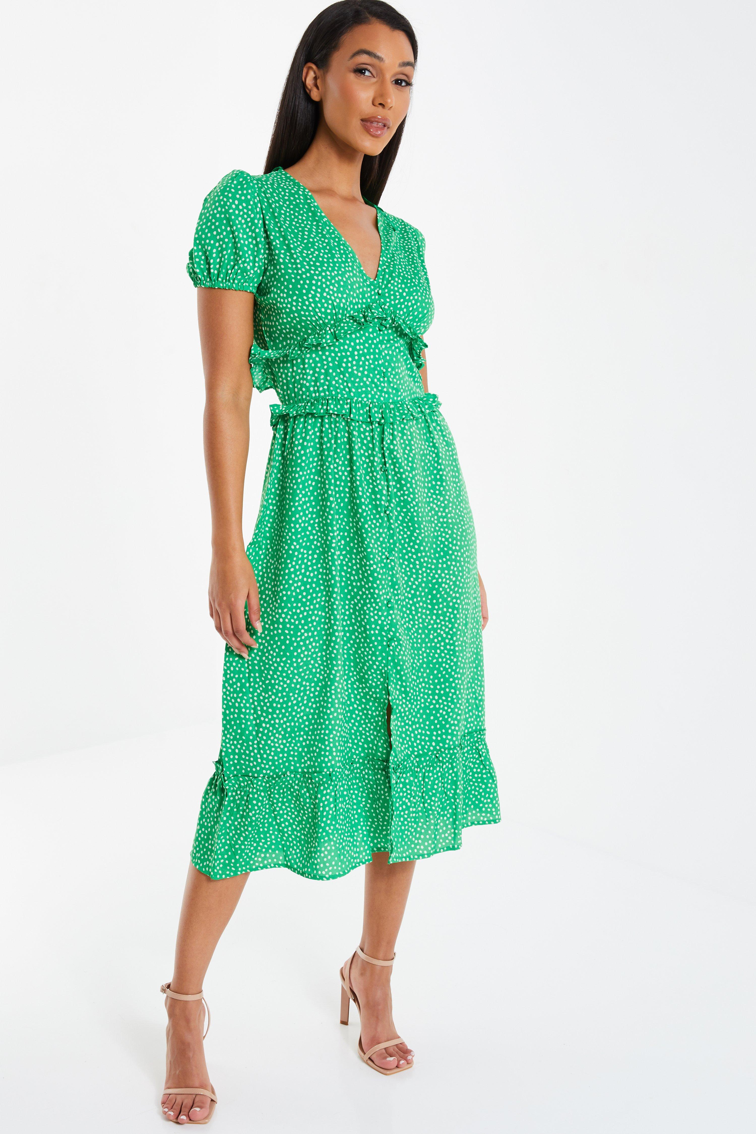 Green Dresses  Sage Teal ☀ Lime 